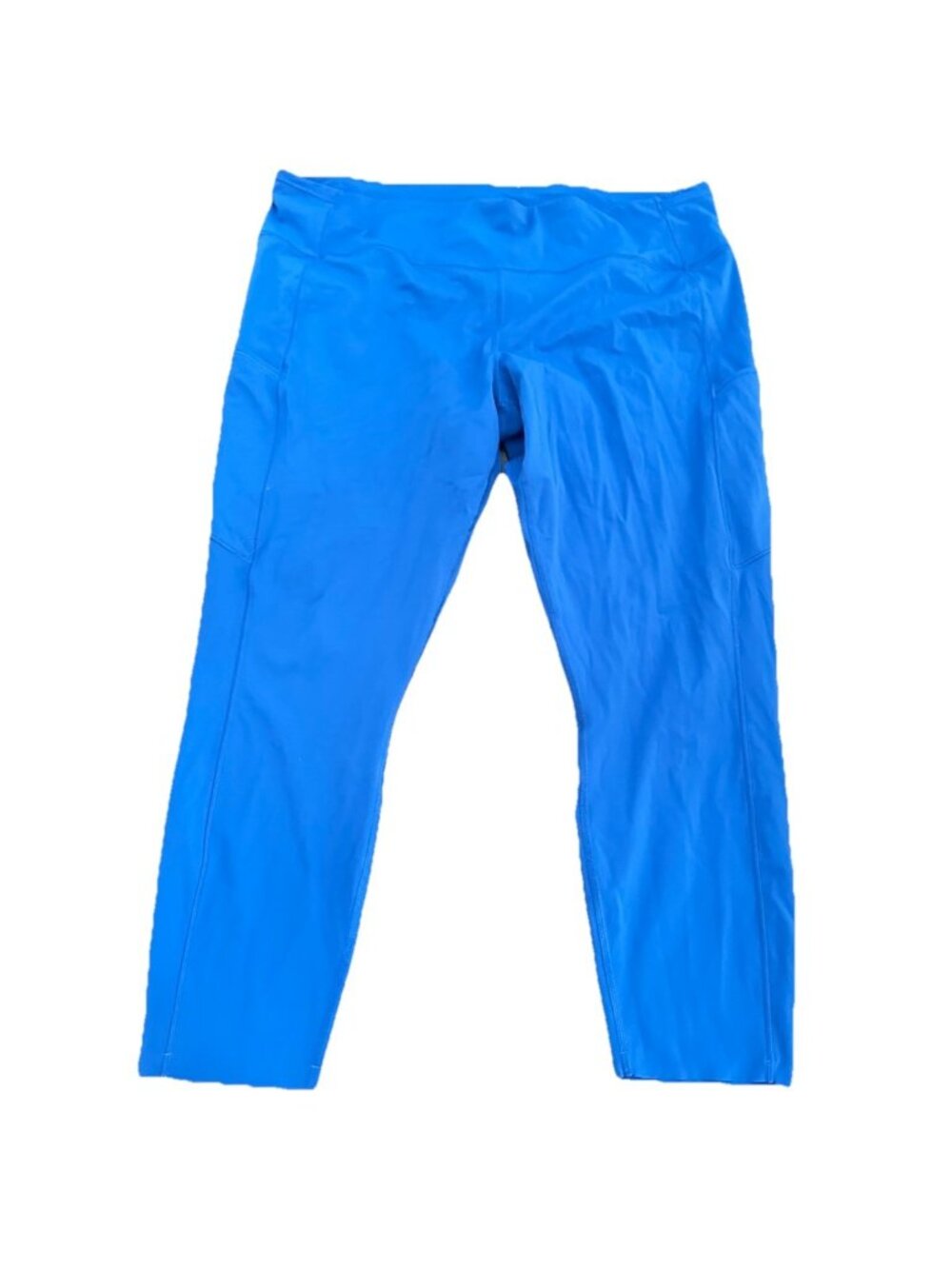 Women’s Lululemon Blue Cropped Leggings Size 20